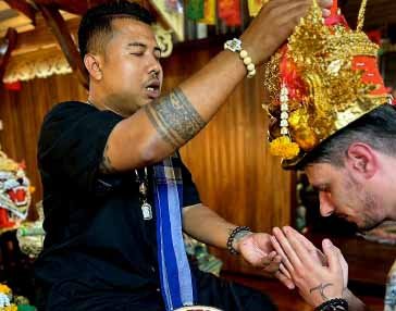 Ajarn Bee at Sak Yant Phuket