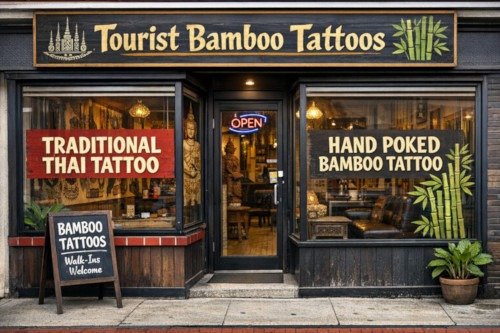 Bamboo Tattoo Shop Thailand