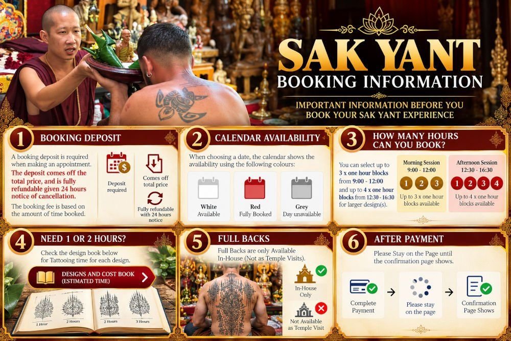 How to Book a Sak Yant Tattoo with Sak Yant Chiang Mai