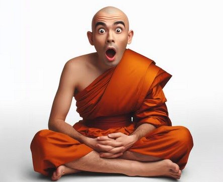 Monks reaction to Bamboo Tattoo