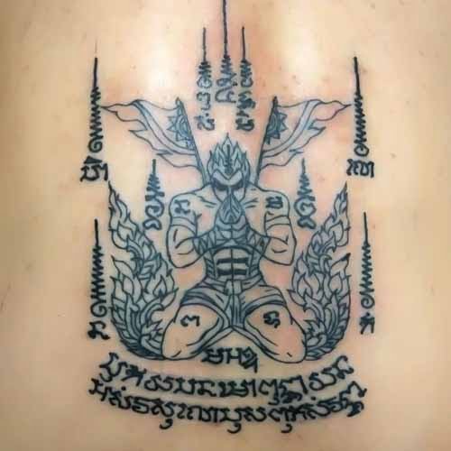Nai Ka Nom Tom Muay Thai Tattoo