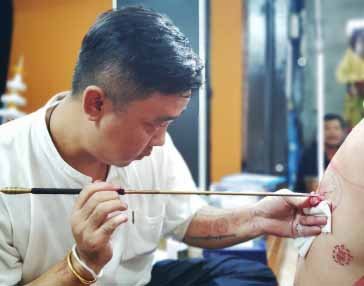 Sak Yant Master Ajarn Neng Baan Sak Yant